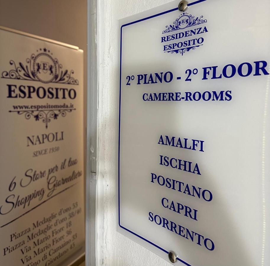 Residenza Esposito Economy Rooms Napoli Exterior foto